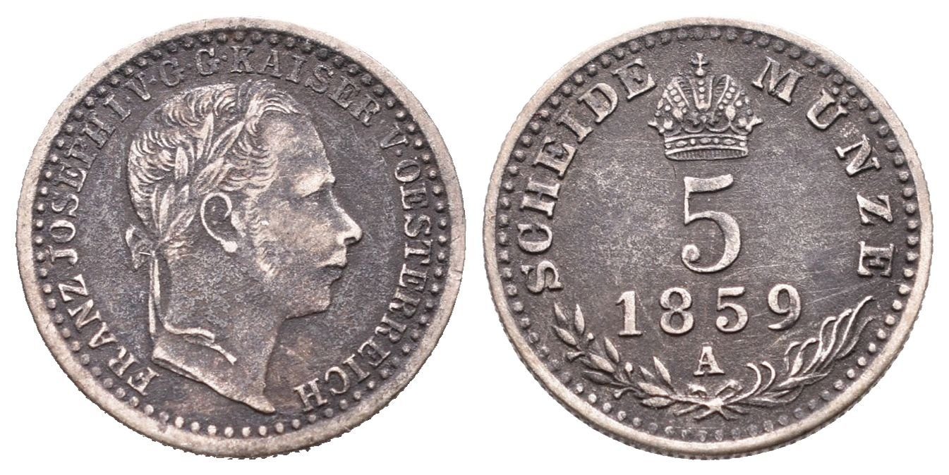 5 Krejcar 1859 A