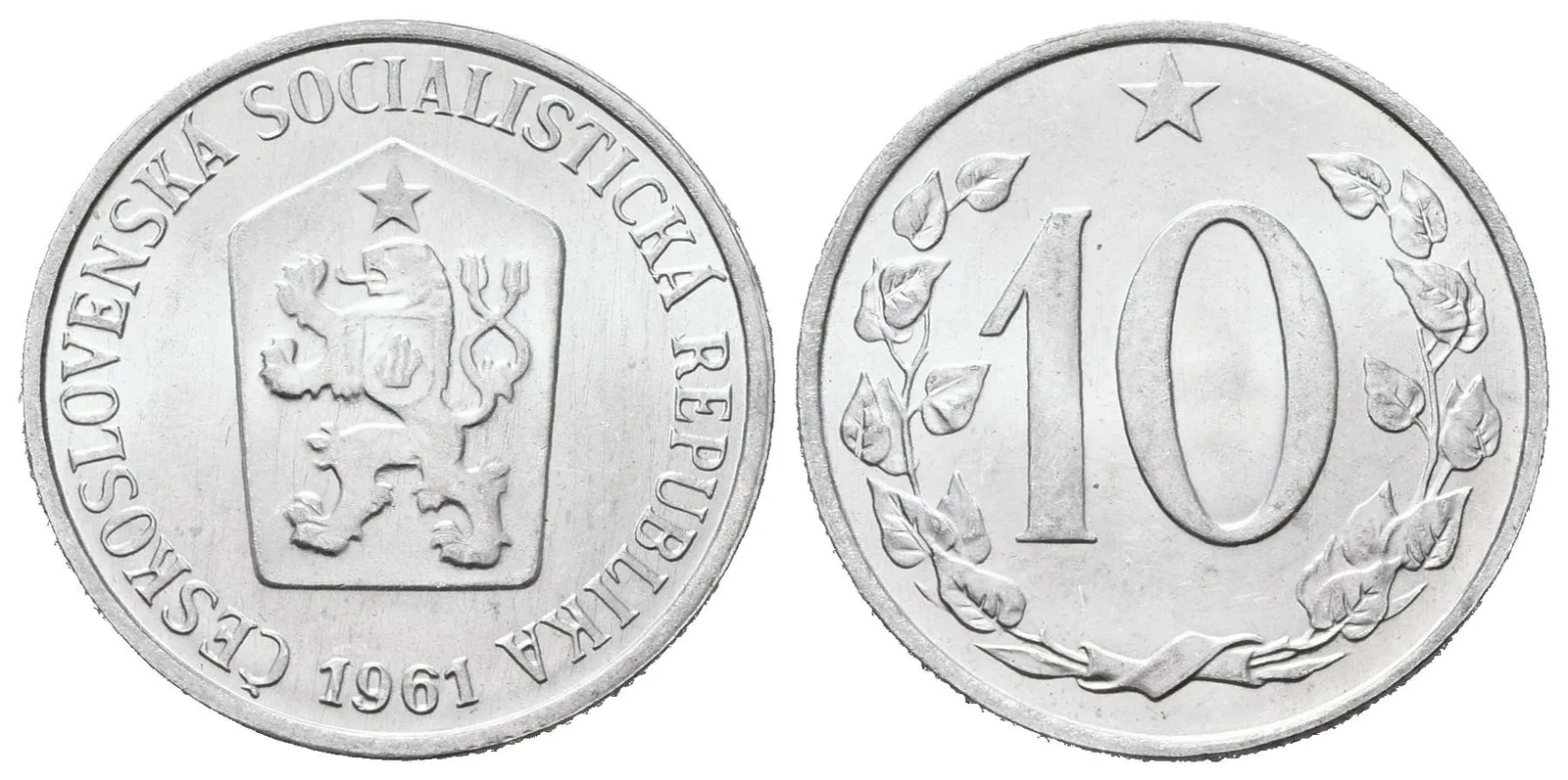 10 Haléř 1961