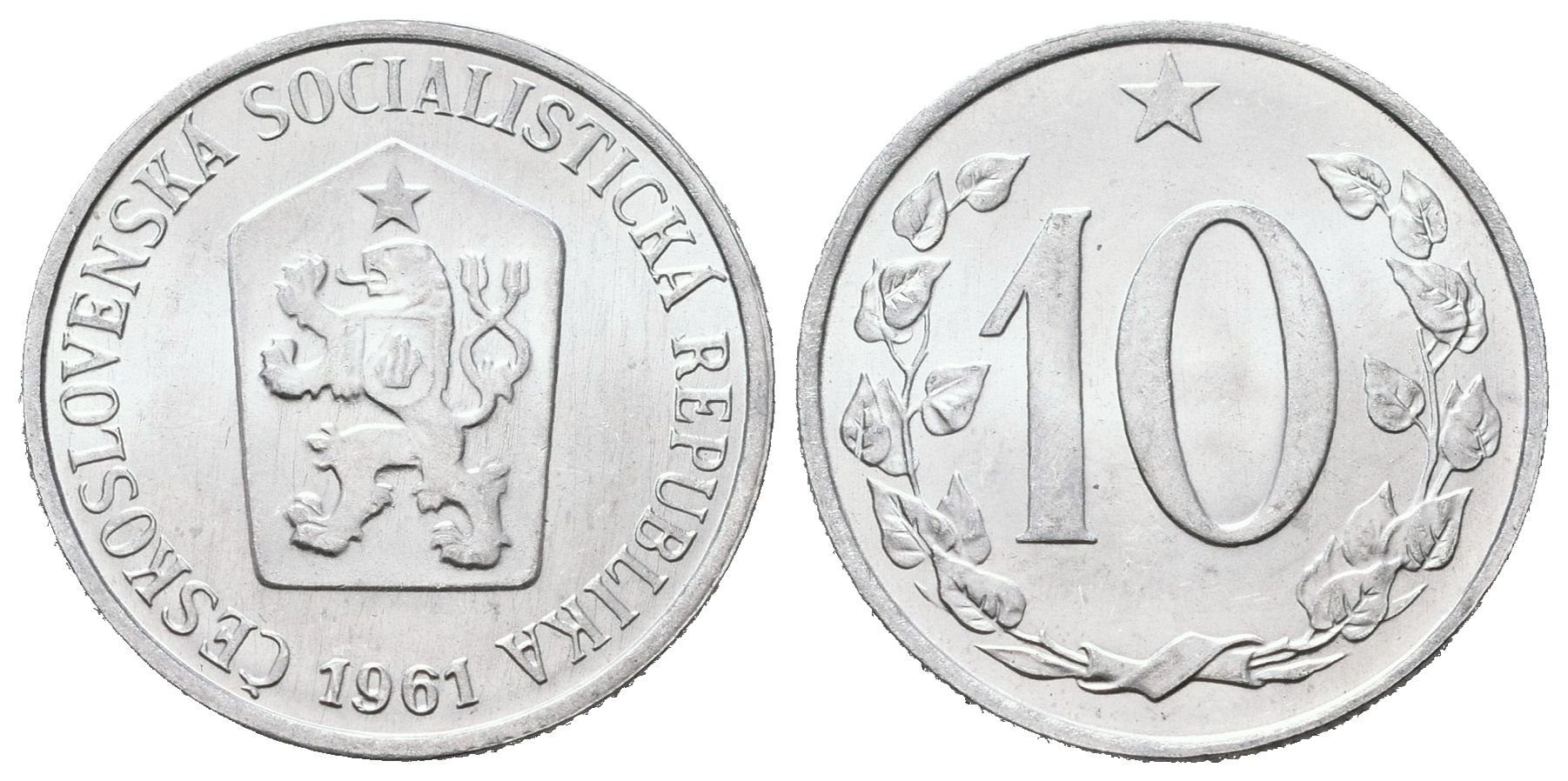 10 Haléř 1961