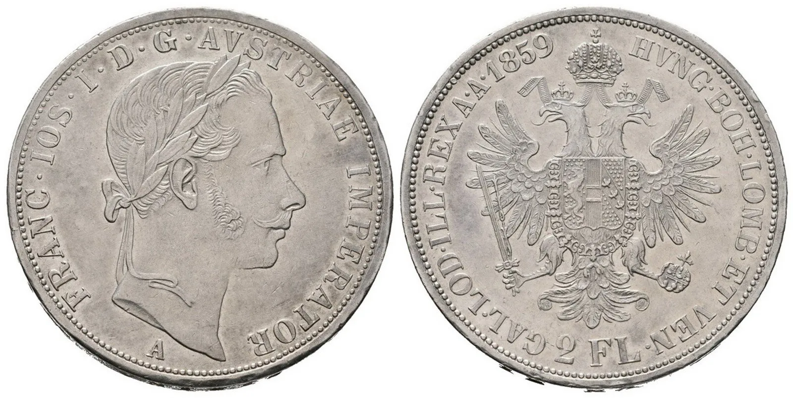 Rakouská a spolková měna, 1857 - 1892 — 1