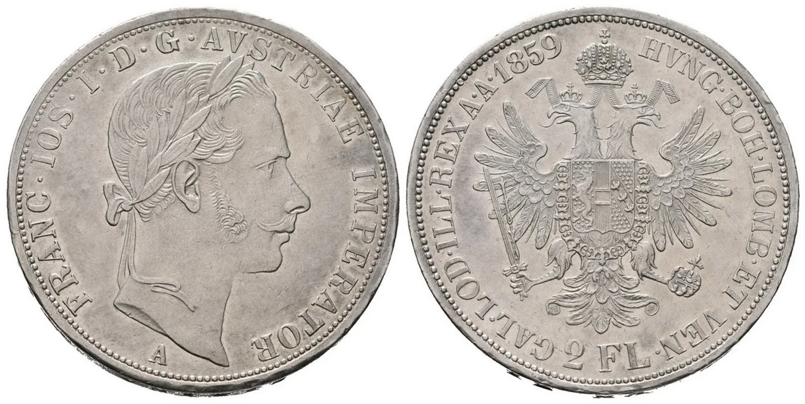 Rakouská a spolková měna, 1857 - 1892 — 1