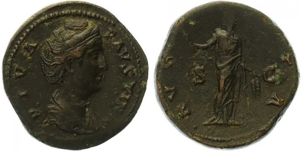 Faustina senior, manželka Antonina Pia — 1