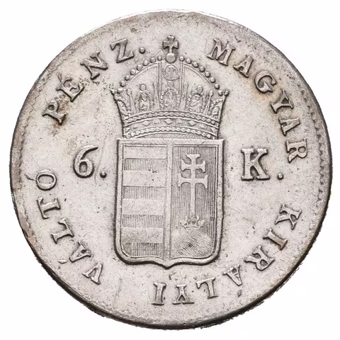 6 Krejcar 1849 NB, Husz.2094