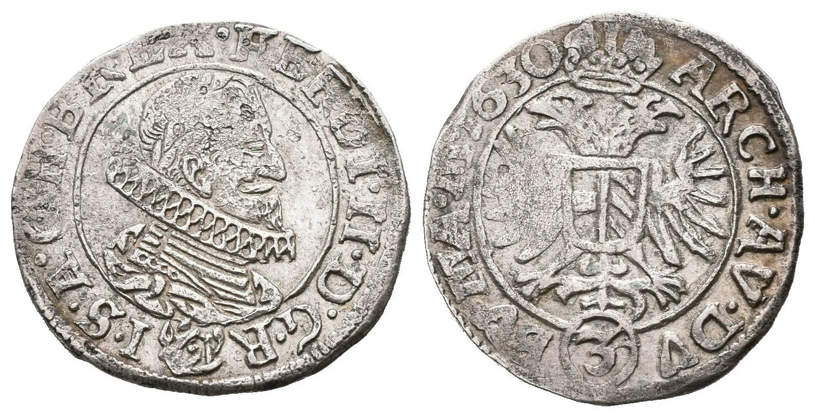 Ferdinand II., 1619 - 1637 (Mince dobrého zrna) — 1