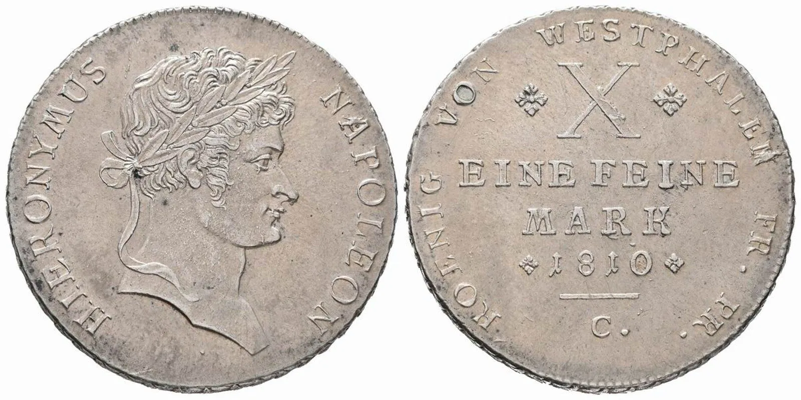 Westfalen, Hieronymus Napoleon, 1807 - 1813 — 1