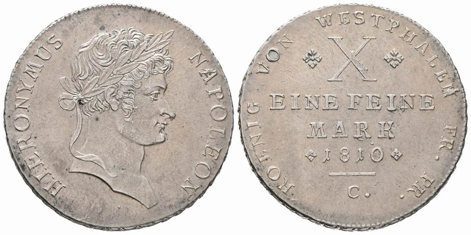 Westfalen, Hieronymus Napoleon, 1807 - 1813 — 1