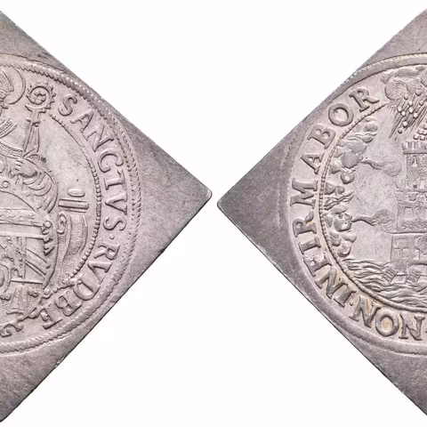 1/2 Tolarová klipa b.l., Šm.21-A-11 (14,29 g), velmi pěkná zachovalost,