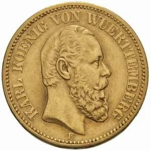 Württemberg, Karl, 1864 - 1891 — 1