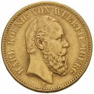 Württemberg, Karl, 1864 - 1891 — 1