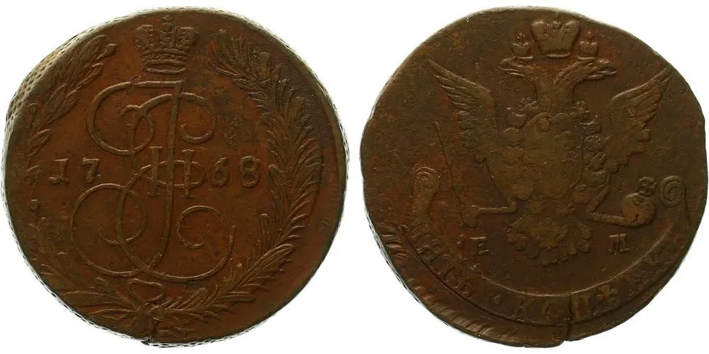 Rusko, Kateřina II., 1762 - 1796 — 1
