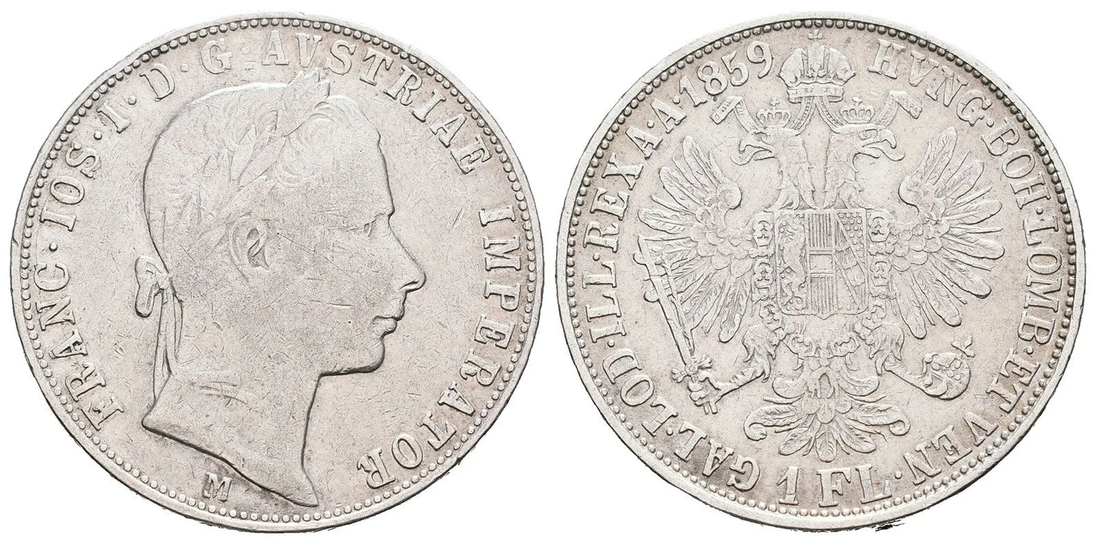 Rakouská a spolková měna, 1857 - 1892 — 1