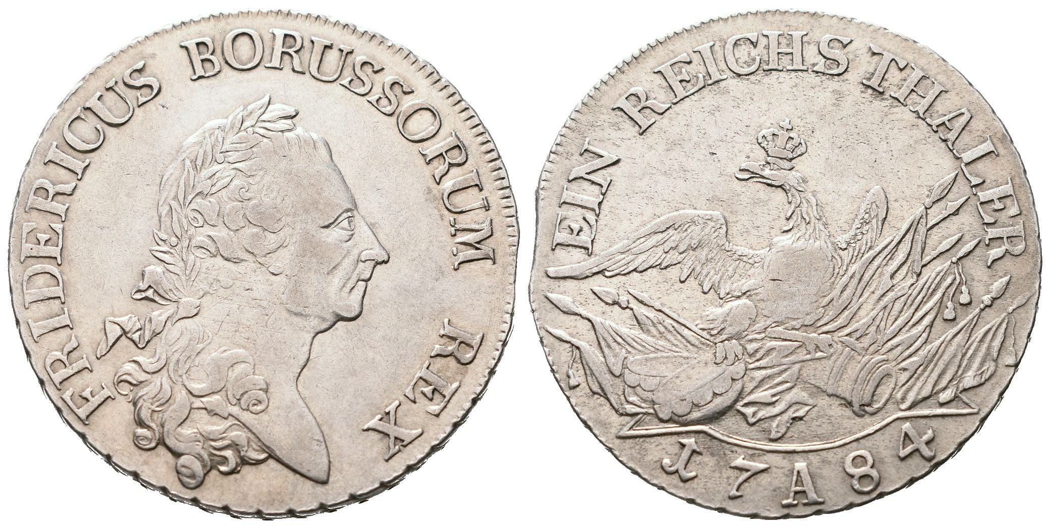 Prusko, Tolar 1784 A