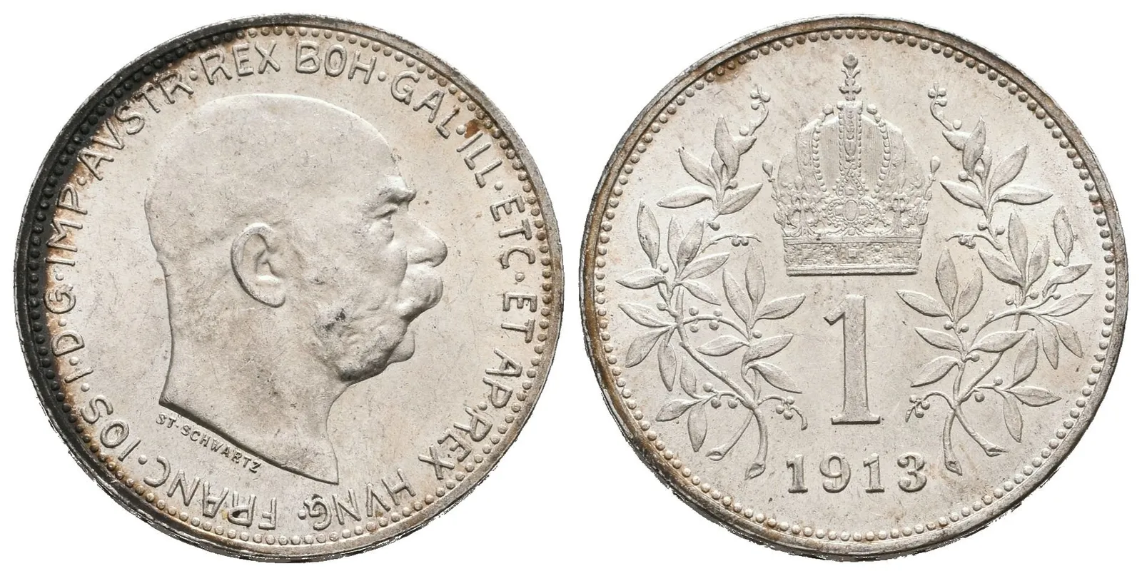 1 Koruna 1913