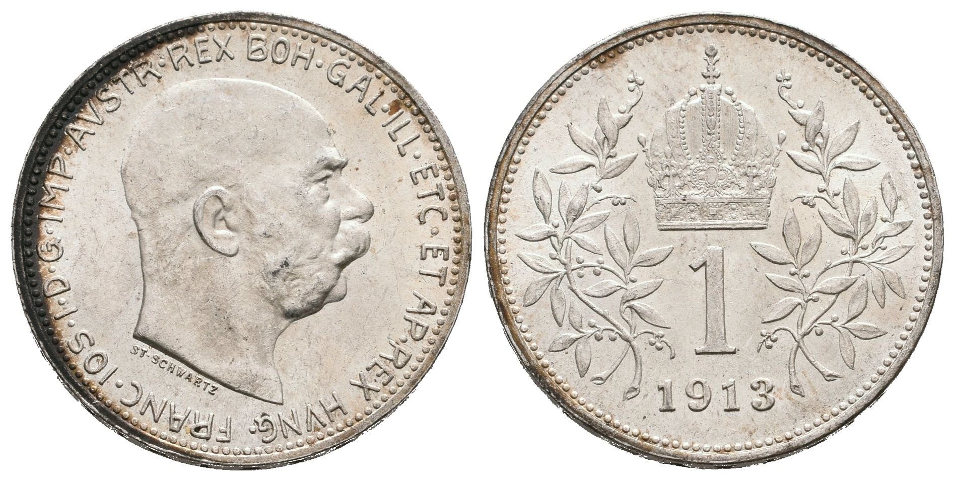 1 Koruna 1913