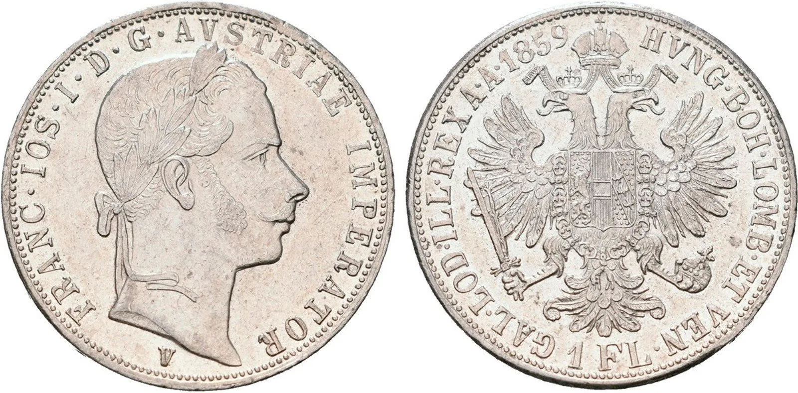 Rakouská a spolková měna, 1857 - 1892 — 1