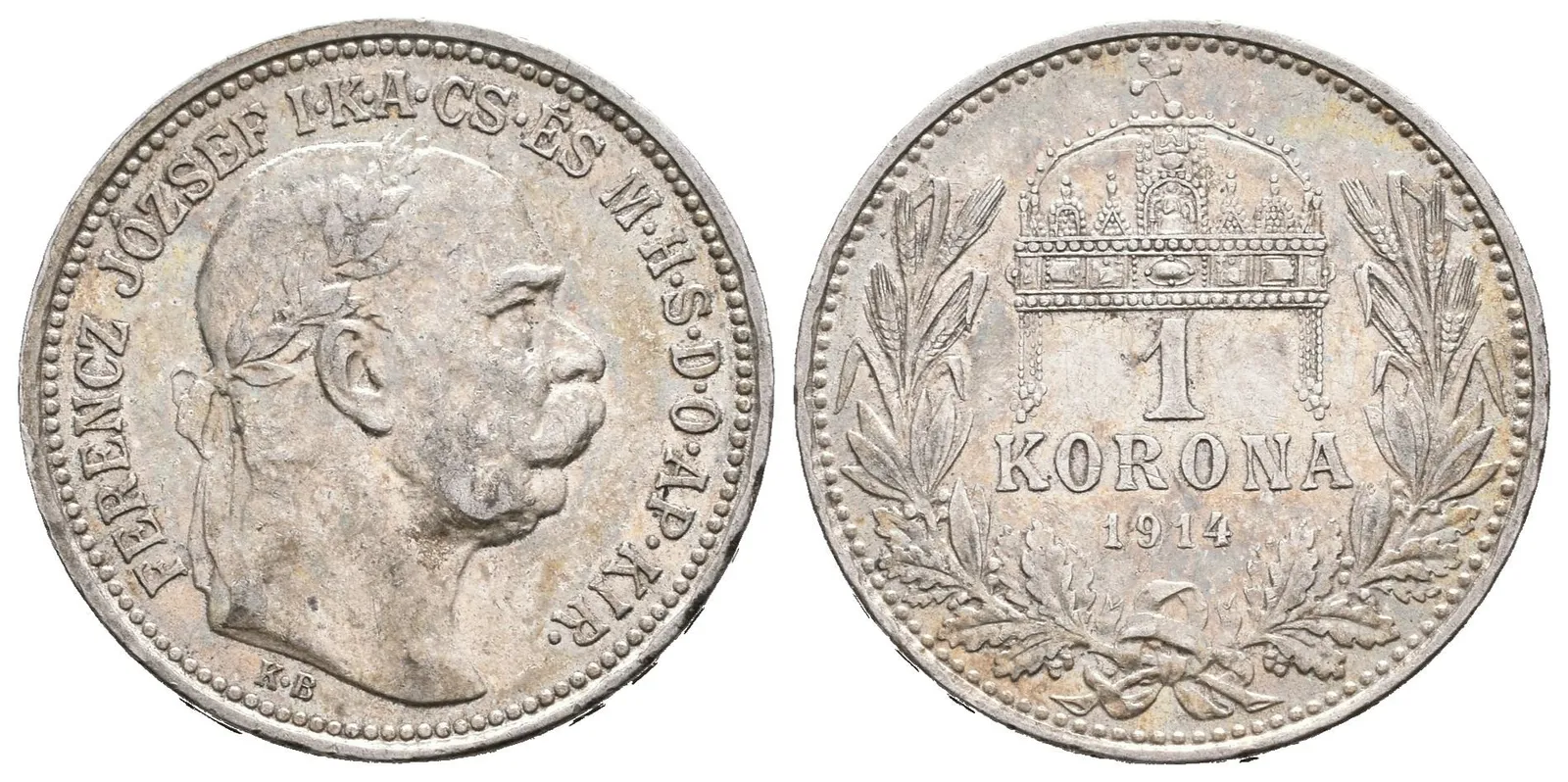 1 Koruna 1914 KB