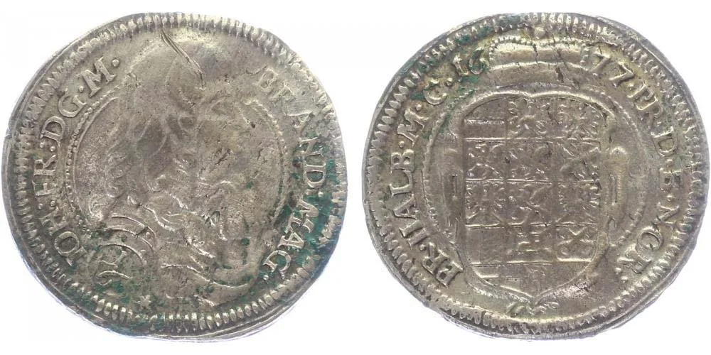 Brandenburg - Ansbach, Johann Friedrich, 1667 - 1686 — 1