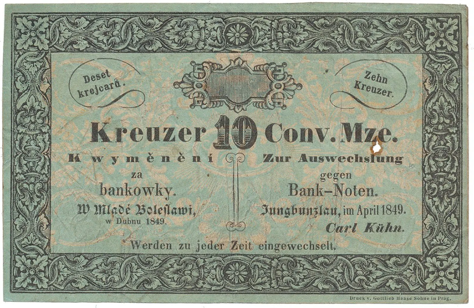 Nouzovky české 19. století — 1