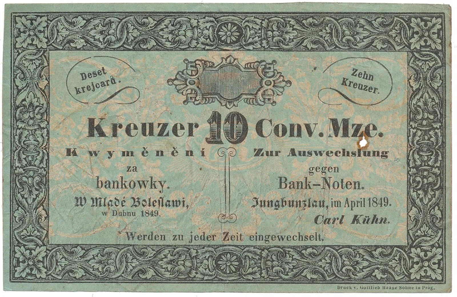 Nouzovky české 19. století — 1