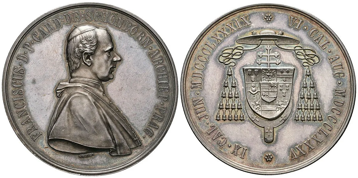 Praha - arcibiskupství, František de Paula hrabě Schönborn, 1885 - 1899 — 1