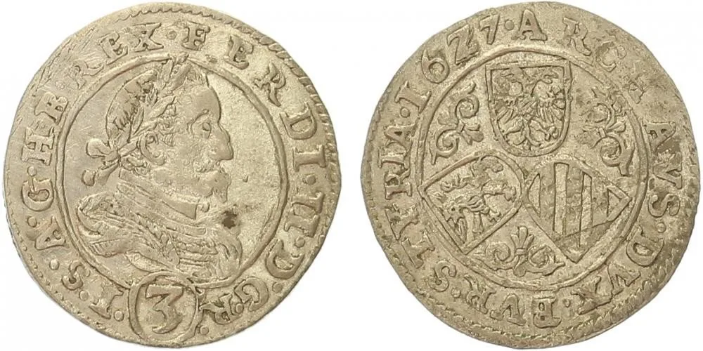 Ferdinand II., 1619 - 1637 (Mince dobrého zrna) — 1