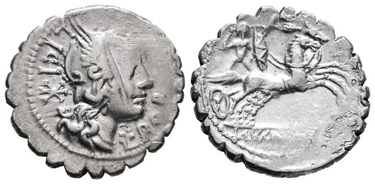 L. Licinius Crassus, Cn. Domitius Ahenobarbus, M. Aurelius Scaurus, L. Cosconius, — 1