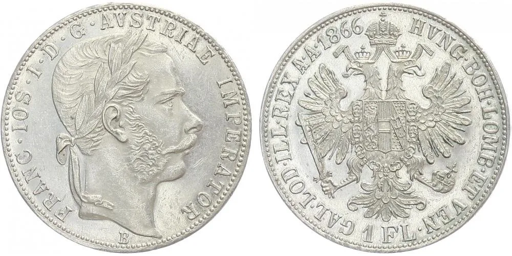 Rakouská a spolková měna, 1857 - 1892 — 1