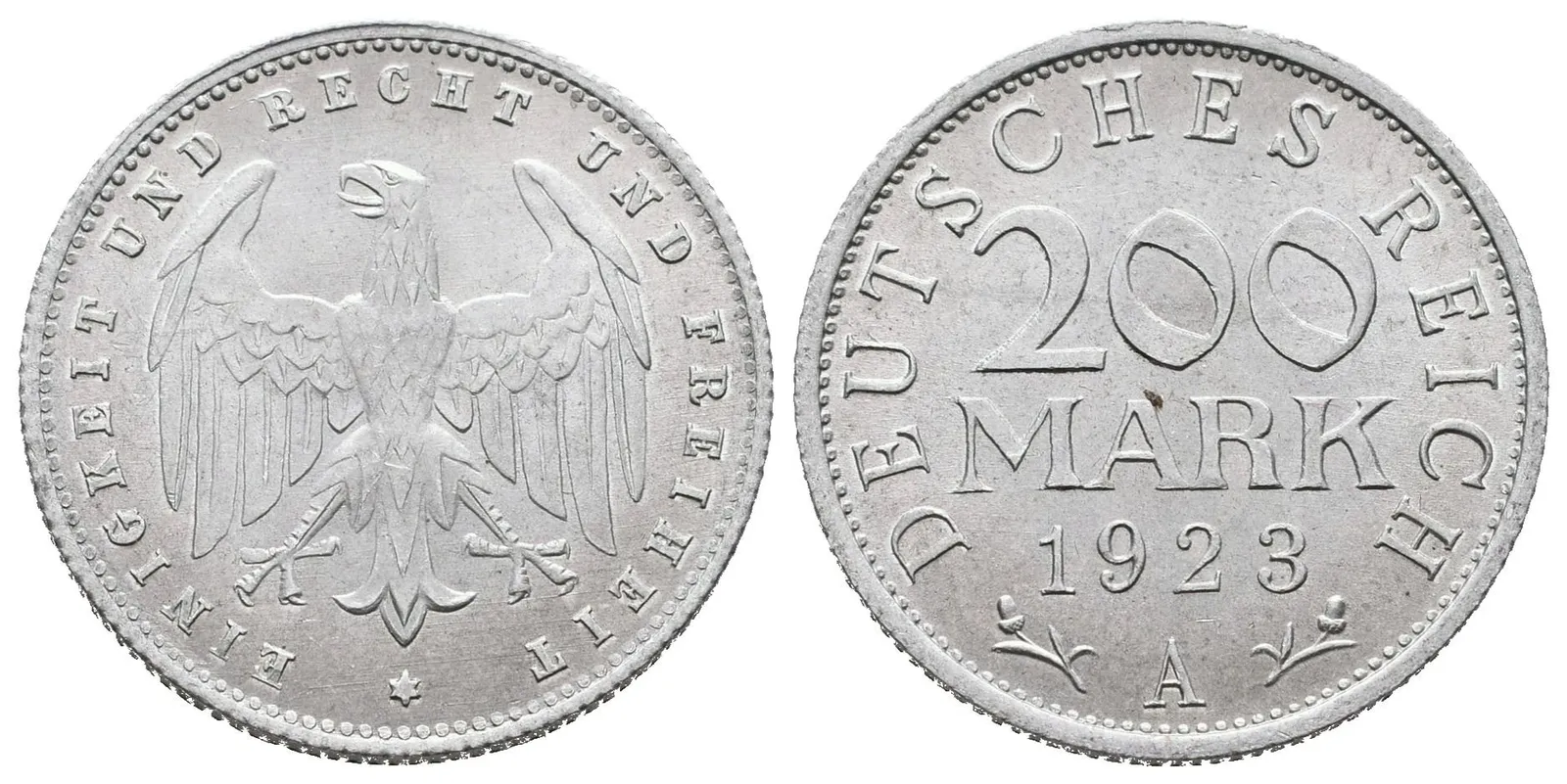Výmar, 200 Marka 1923 A