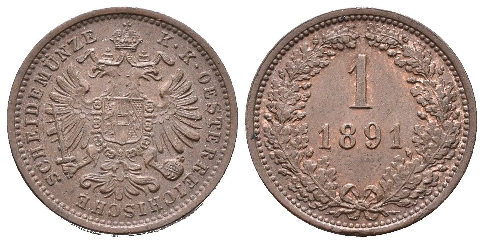 Rakouská a spolková měna, 1857 - 1892 — 1