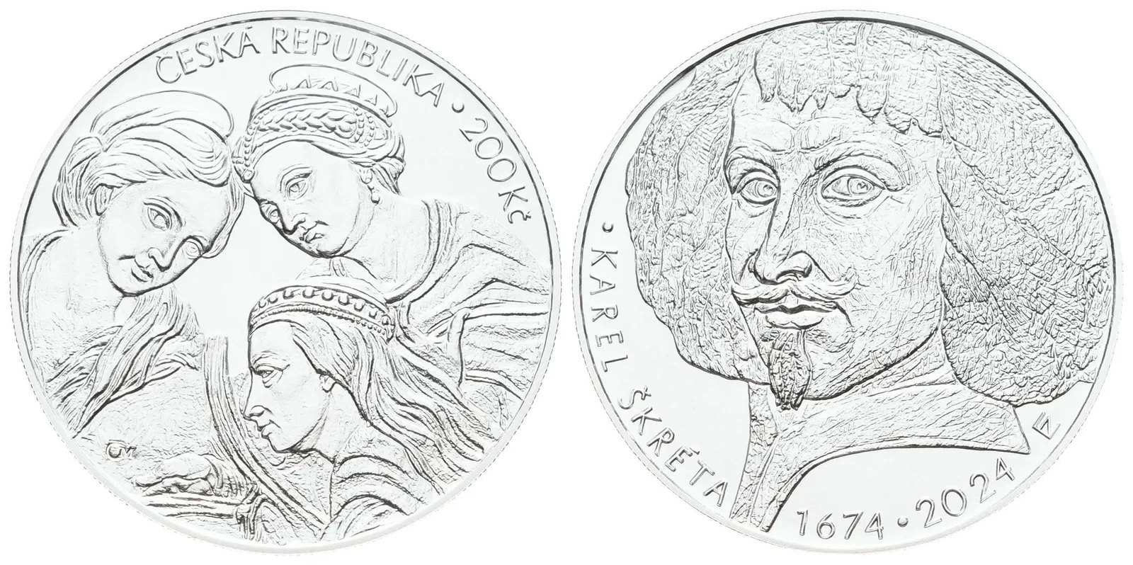 200 Kč 2024 - Karel Škréta