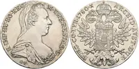 Rakousko, Tolar 1780 - novoražba