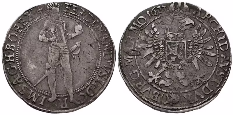 Ferdinand II., Tolar 1623, Praha