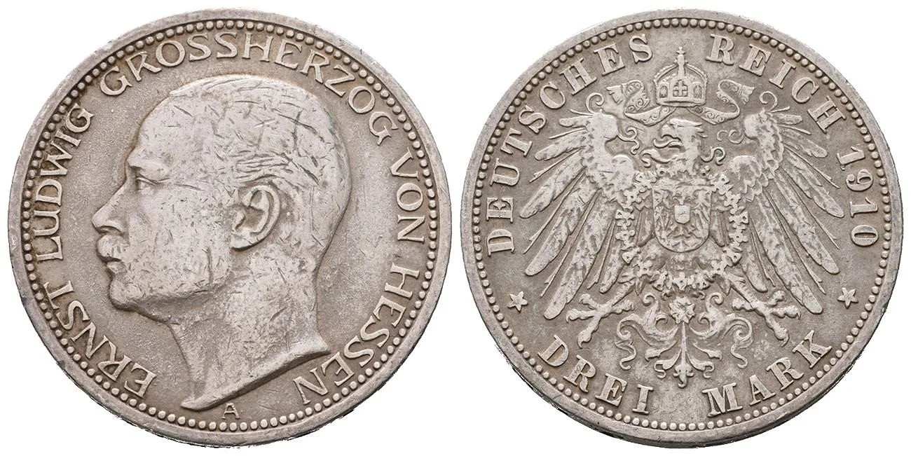 Hessen, Ernst Ludwig, 1892 - 1918 — 1