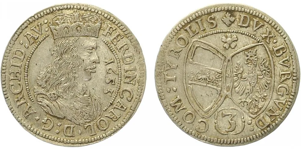 Arcivévoda Ferdinand Karel, 1632 - 1662 — 1