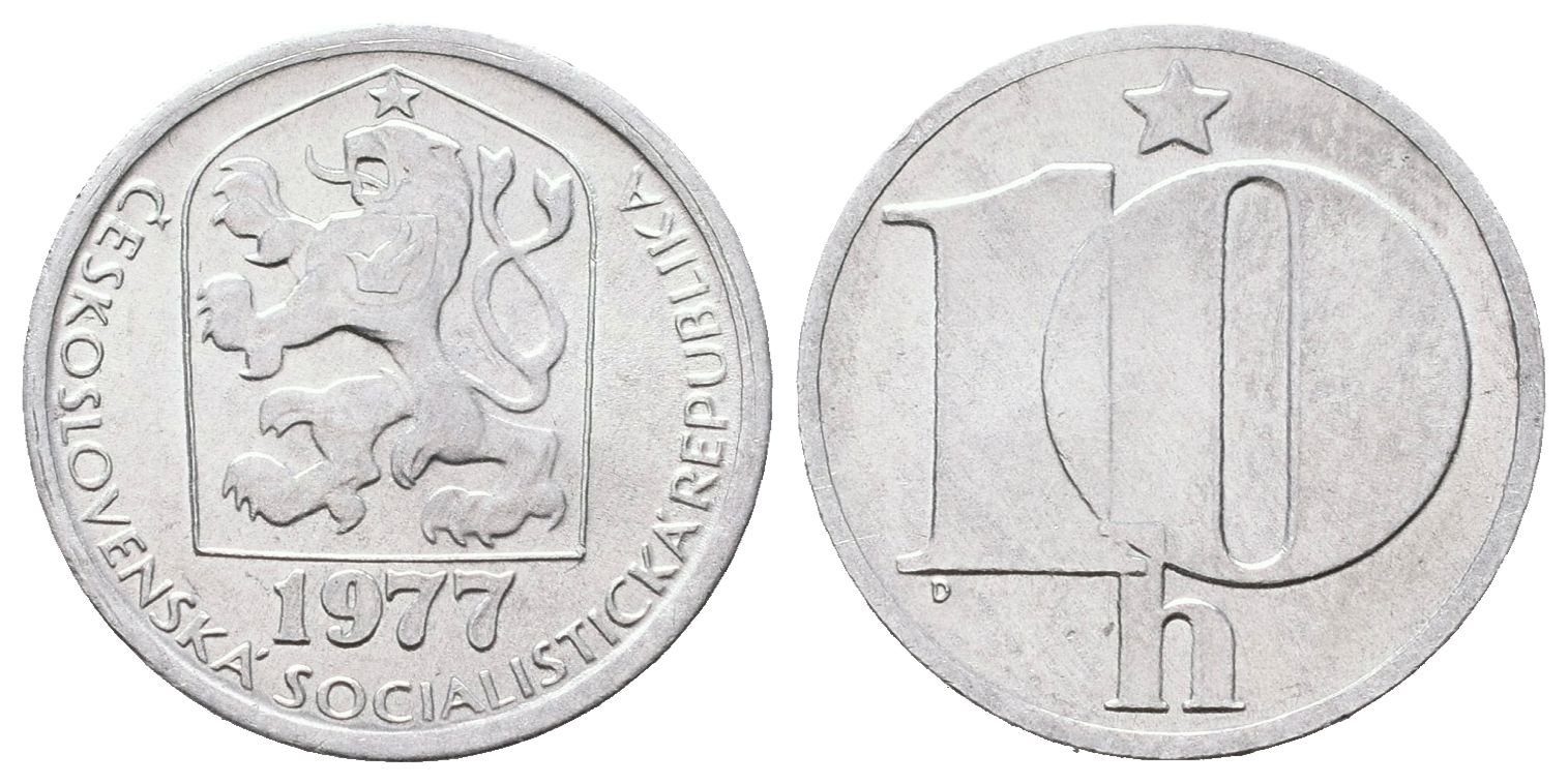 10 Haléř 1977