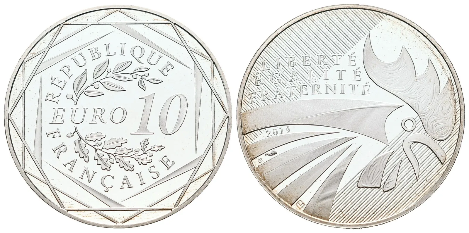 Francie, 10 Euro 2014