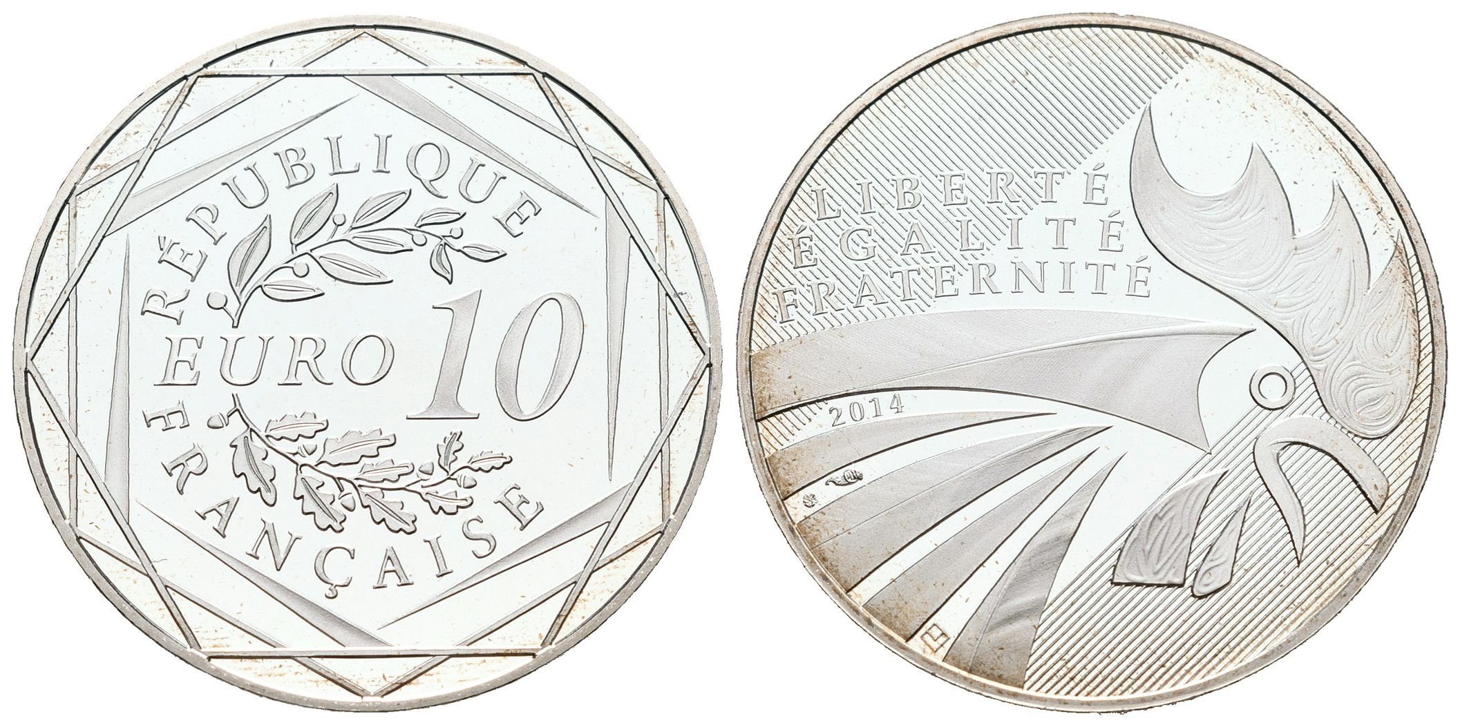 Francie, 10 Euro 2014
