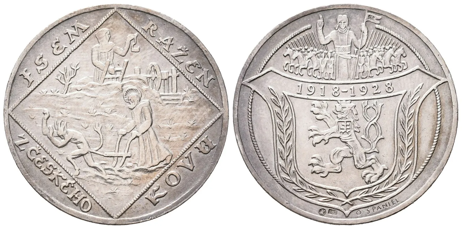 AR Medaile 1928 - 10. výročí vzniku ČSR
