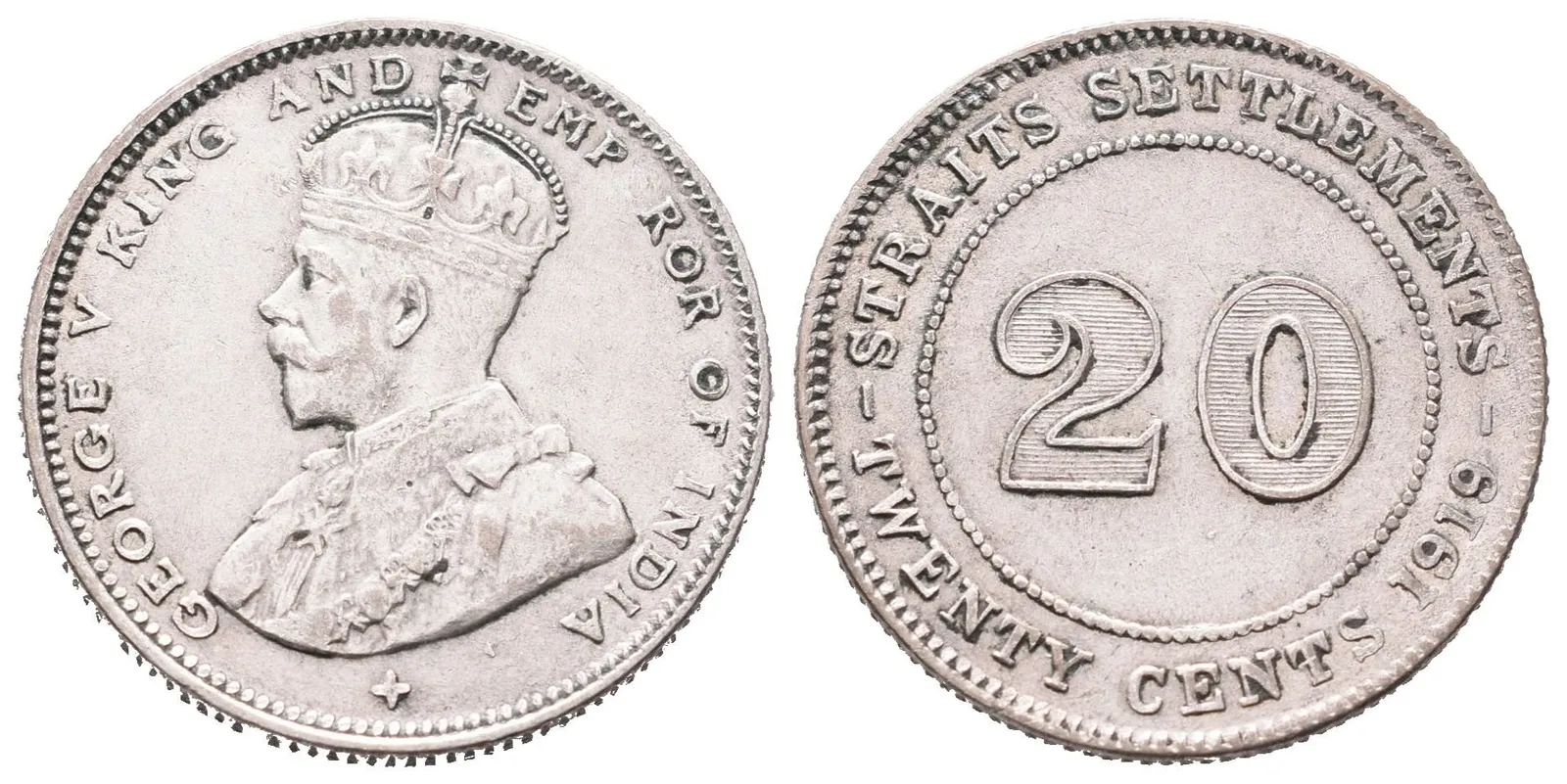 Průlivové osady, 20 Cent 1919