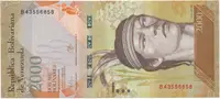 Venezuela, 2000 Bolivares 2016, P.96a