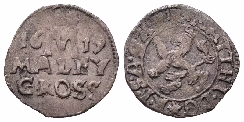 Malý groš 1619, Rudolf II.