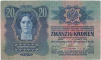 20 Koruna 1913 (1919), I. vydání, Hej.2 - fotografie 2