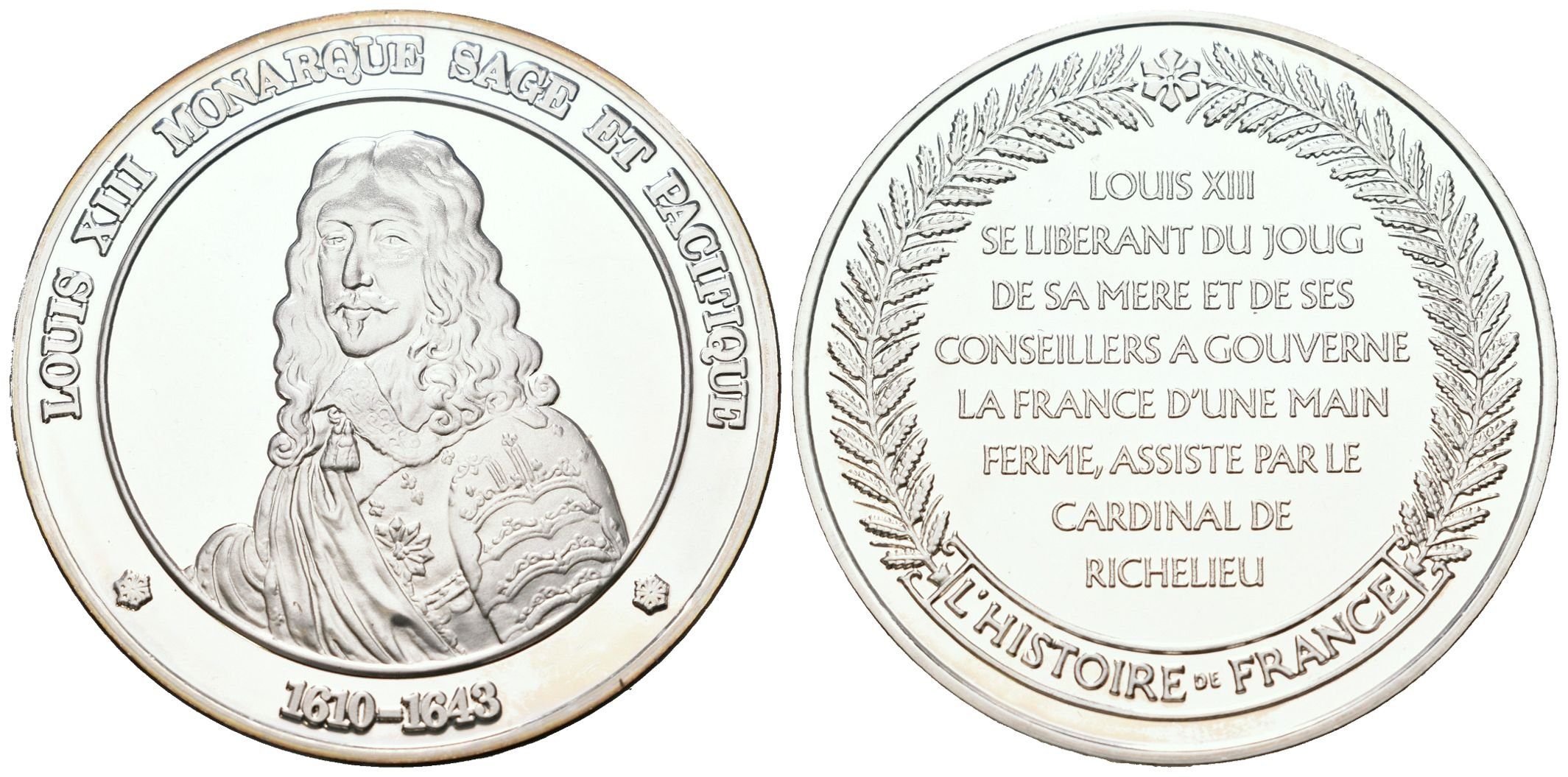 Francie - AR Medaile b.l. - Louis XIII
