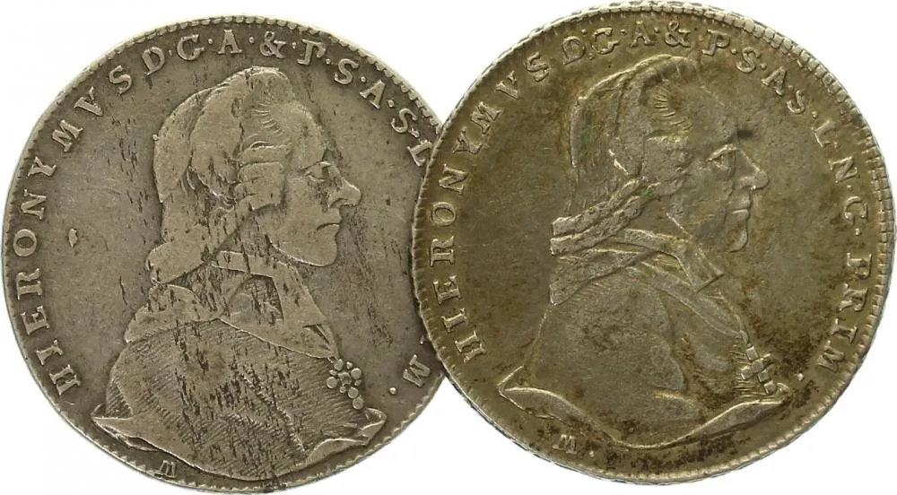 Salzburg - arcibiskupství, Hyeronymus Colloredo, 1772 - 1803 — 1