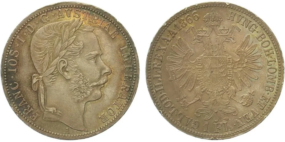 Rakouská a spolková měna, 1857 - 1892 — 1
