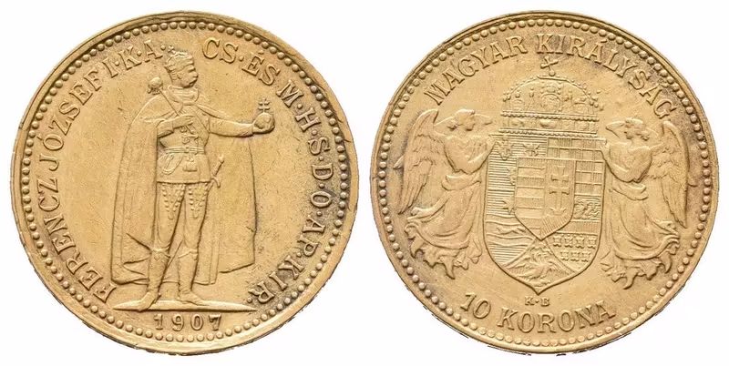 10 Koruna 1907 KB