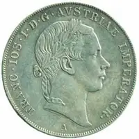 Konvenční měna, 1848 - 1857 — 1