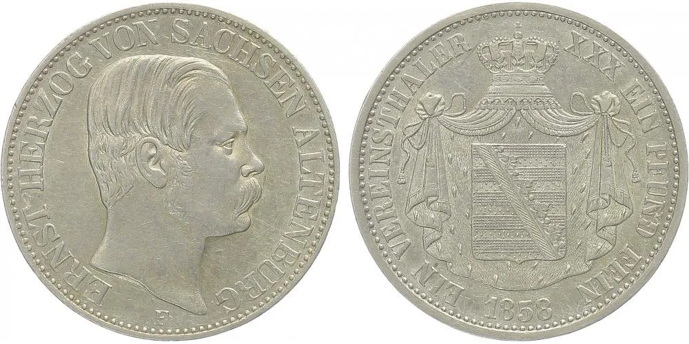 Sasko - Altenburg, Ernst I., 1853 - 1908 — 1