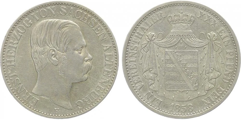Sasko - Altenburg, Ernst I., 1853 - 1908 — 1