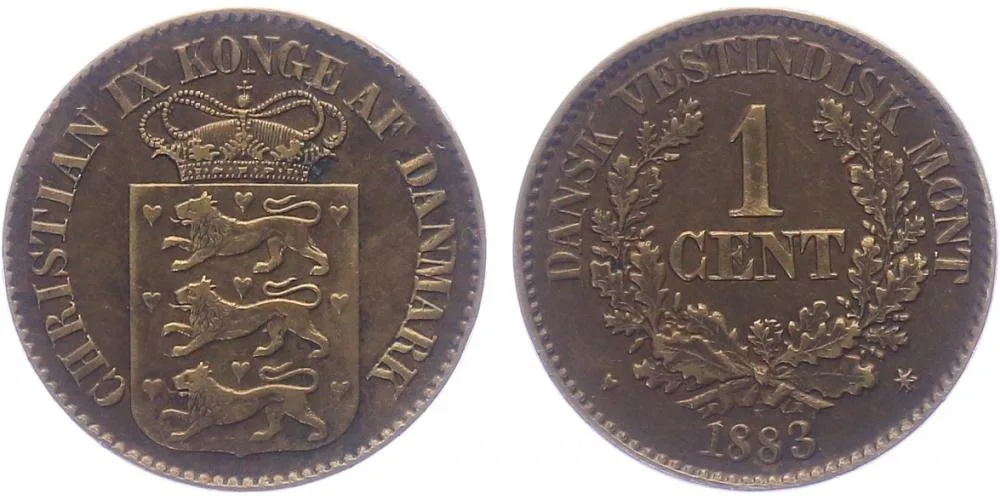 Dánská Západní Indie, Christian IX., 1863 - 1906 — 1